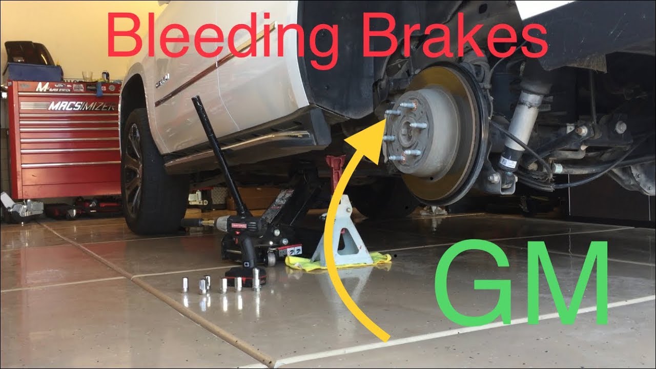 How To Bleed Brakes On A Gmc Sierra