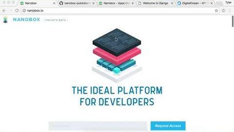 Nanobox Development Platform Dashboard & Production Demo