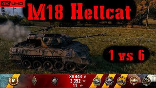 World of Tanks M18 Hellcat Replay - 8 Kills 3.9K DMG(Patch 1.6.1)