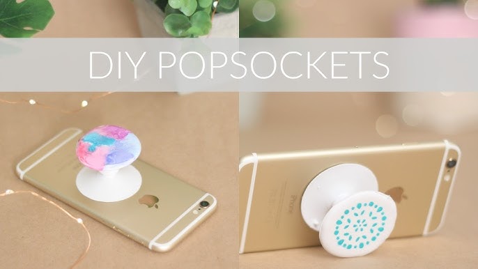 Skynd dig attribut Bekræfte DIY POPSOCKETS FROM SCRATCH + DECORATION IDEAS || DIY Phone Accessory  Collab - YouTube