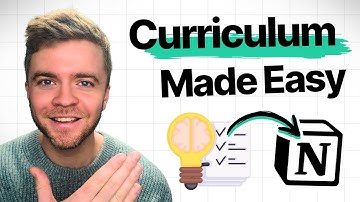 Create a Curriculum Map in Notion (Step-by-Step)