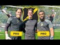 Can an influencer keep up with u21 goalkeepers from a pro team