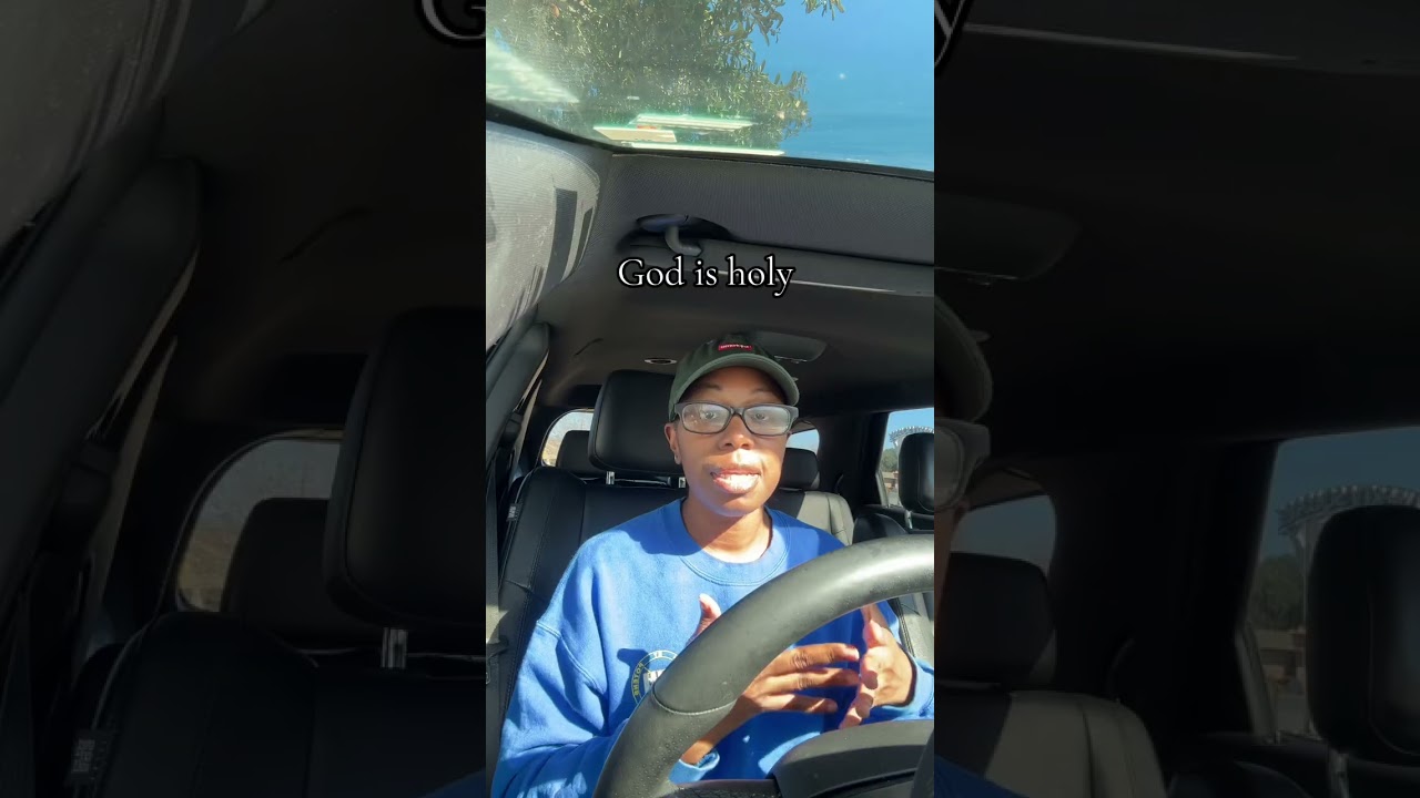 Above all else, God is holy 