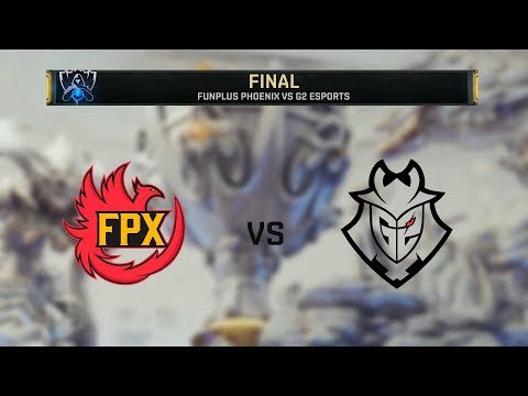 FUNPLUS PHOENIX VS G2 ESPORTS | WORLDS 2019  | FINAL - MAPA 1 | League of Legends