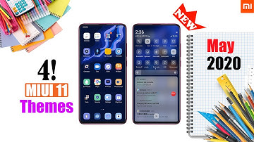 4 Latest And Simple MIUI 11 Themes [NO Third Party] MIUI 11 Supported Themes of May 2020