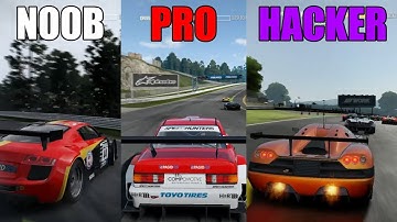 Need For Speed Shift 2 Unleashed - NOOB vs PRO vs HACKER