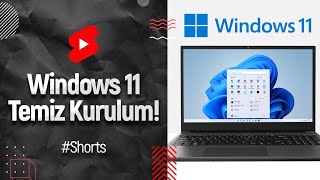 1 Dakikada Windows 11 Temiz Kurulum Rehberi 