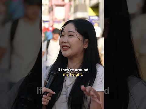 Ideal <strong>Height</strong> in <strong>Men</strong> for Korean Women