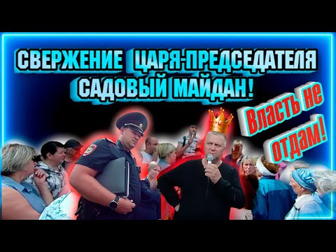 Свержение царя Председателя! / Подделал документы / Садовый майдан .