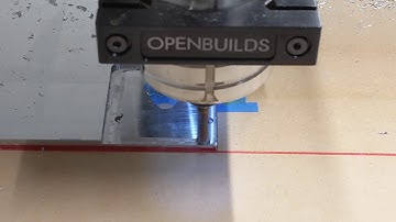 OpenBuilds Lead 1010 Cutting Aluminum
