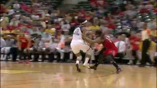 Famous Ivory Latta Nasty Stepback Crossover Makes Defender Fall! Profile