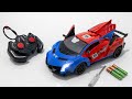Unboxing RC Police Speed Model &amp; RC Racing Car | Quiet ASMR Video