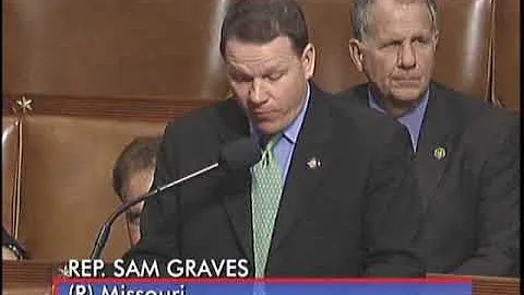 Ranking Member Sam Graves Floor Speech on HR 3962 (11.7.09)