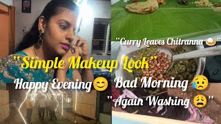  Disappointed Morning 😢 | Cooking Curry Leaves Chitranna, Makeup &amp; Marriage Function