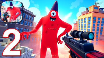 Sniper vs Titans: City Warfare - Gameplay Walkthrough Part 2 - Become City Sniper (iOS, Android)