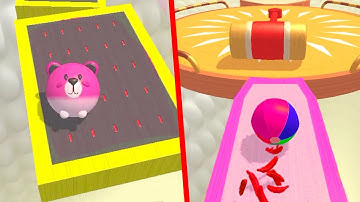 Action Balls 3D Level 72 vs Level 73 - SpeedRun Video Gameplay (Ball Race 3)