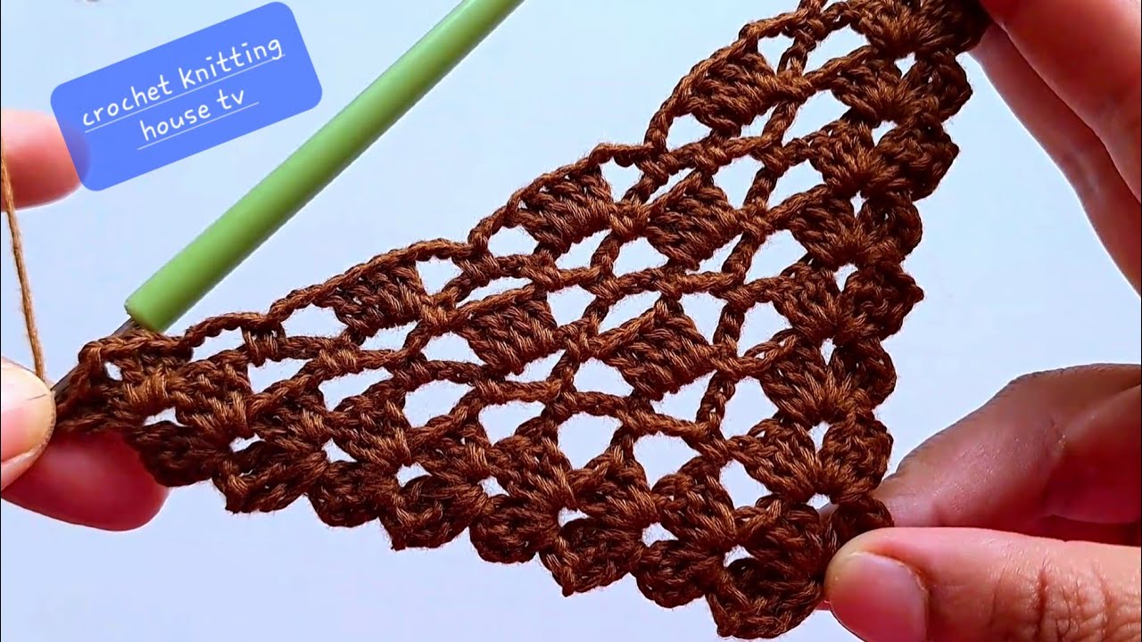 wow❗️élégant & facile châle au crochet magnifique vous allez l'adorer et l'appliquer vite/ châle