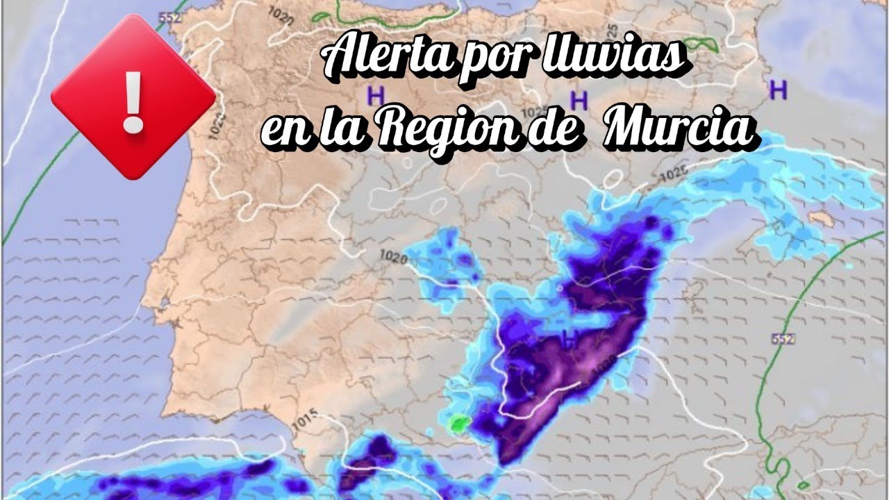 ALERTA REGION DE MURCIA La AEMET prolonga el avisos por fenómenos meteorológicos