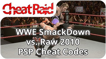 WWE SmackDown vs. Raw 2010 Cheat Codes | PSP