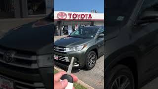 2019 Toyota Highlander Remote Start