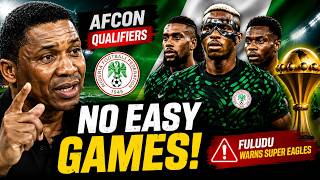 Super Eagles Warned! Nigeria Must Avoid Another World Cup Qualification Disaster