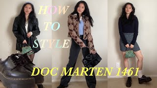 doc martens 1461 | how to style + review