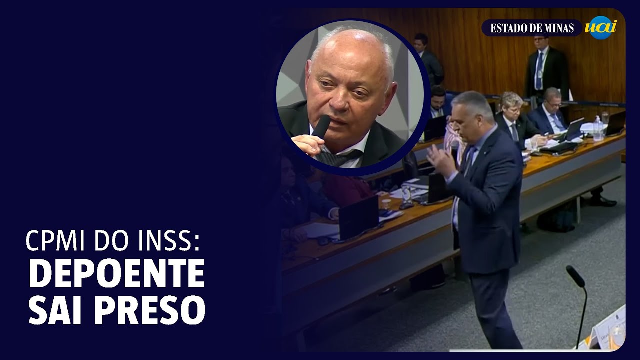 CPMI do INSS: presidente da entidade de pescadores é preso em flagrante