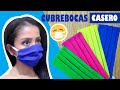 #DIY | CUBREBOCAS CASERO 😷 SIN COSTURAS | con bolsa ECOLÓGICA | 100% Hecho en CASA ✄ Miss Maker