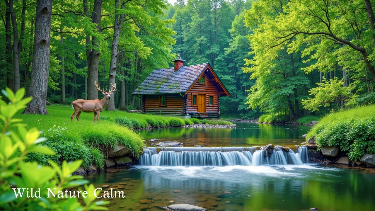 Relaxing 4K Nature Music 🌳 | Calm the Mind & Relax the Nervous System