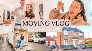 MOVING VLOG | NEW BUILD MOVING DAY!