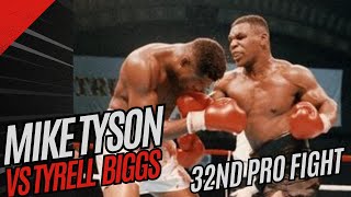 32. Mike Tyson vs Tyrell Biggs - 32nd Pro Fight [October 16th 1987]