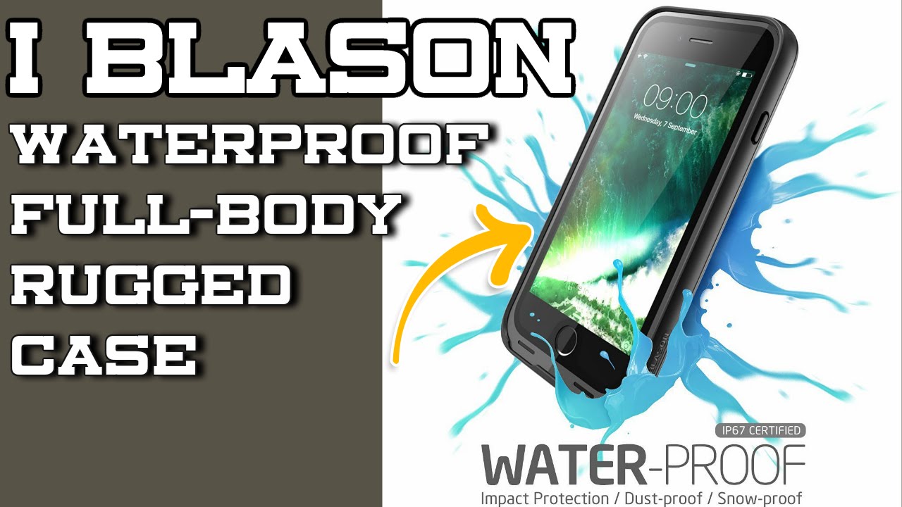 iPhone 7 Plus Case i Blason Waterproof Case with Built-in ...