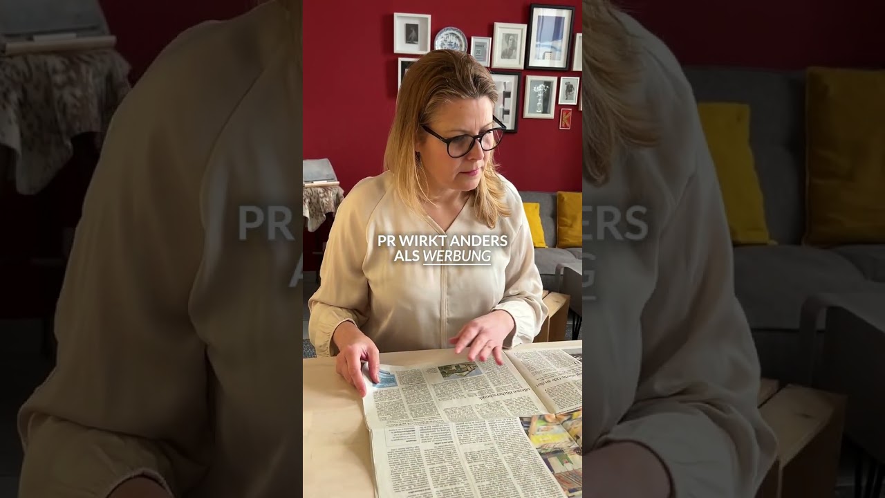 PR wirkt anders als Werbung