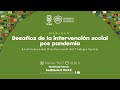 Webinar "Desafíos de la intervención social pos pandemia"
