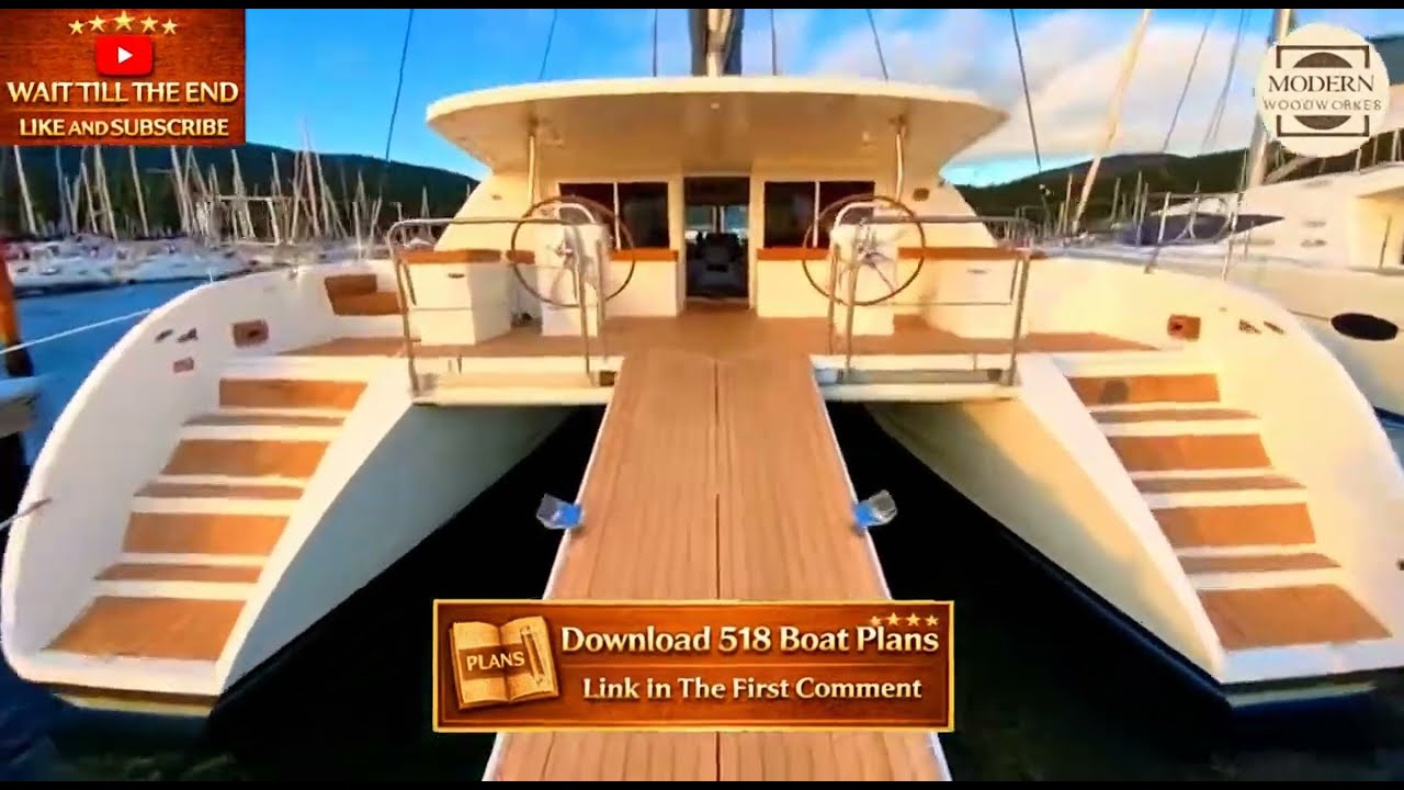 POV Sailing Our Dream Catamaran Boat Building Plans Actually Work