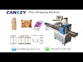 China bread flow wrapping machine wrapping machine for bakery