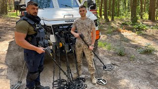 Допомога піротехнікам ДСНС. Розмінування позицій орків