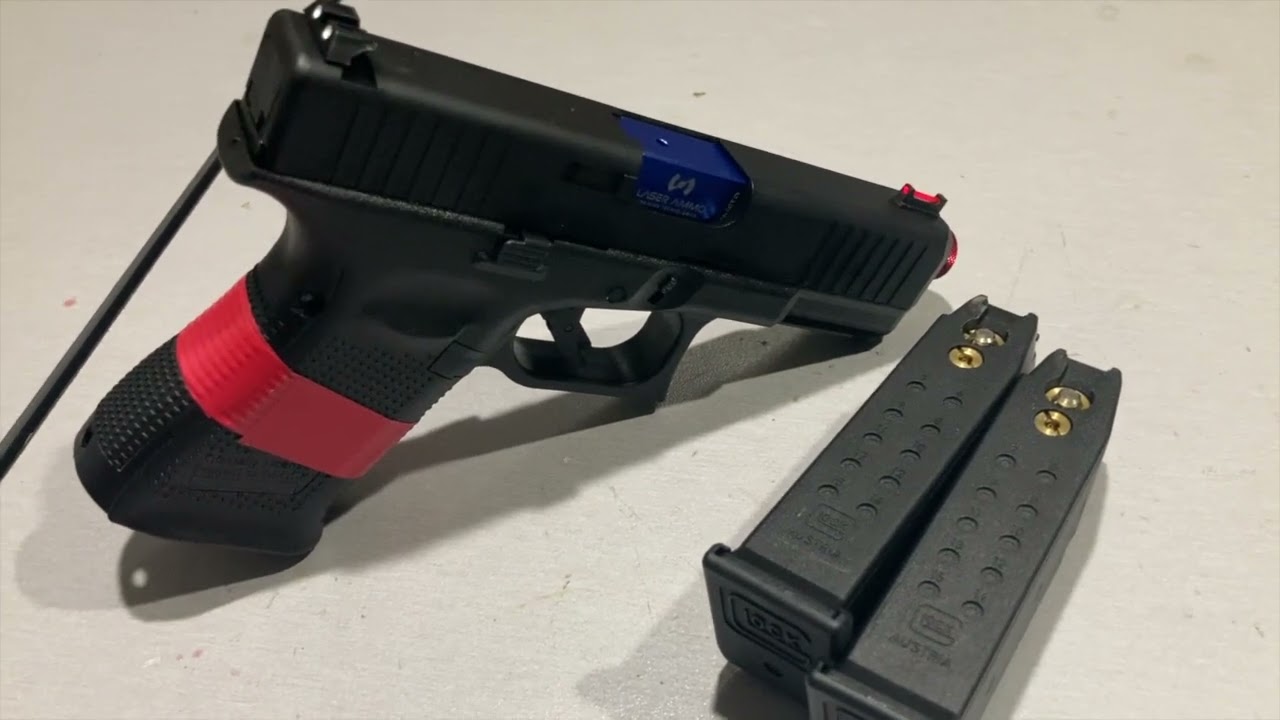 ОБЗОР - УЧЕБНЫЙ ПИСТОЛЕТ G19 GEN5 С ЛАЗЕРНОЙ ОТДАЧЕЙ