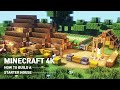 A real architect's building houses in Minecraft tutorial / How to build STARTER House #102