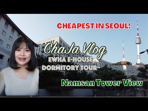 LATEST EWHA WOMANS UNIVERSITY DORMITORY ROOM TOUR | GKS-Experience | E-House Dorm [TURN ON CC]