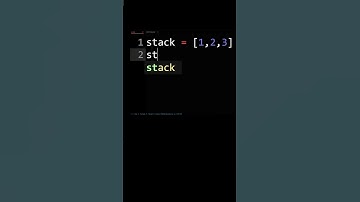 Python Stack Peek