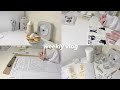 weekly vlog | muji haul, studying, home cafe and journaling