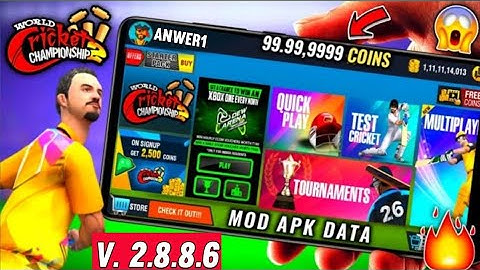 🔥WCC-2 V. 2.8.8.6 UNLOCKED EVERYTHING || NEW 2020 || 100000% REAL ||