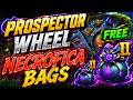 Prospector Wheel UPDATE Free Necrofica Bags Castle 