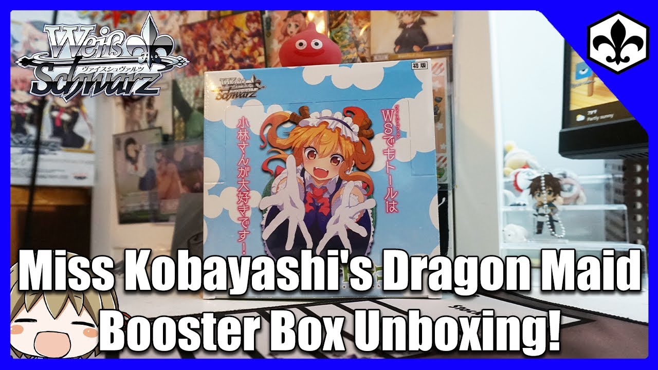 Miss Kobayashi's Dragon Maid Weiss Schwarz Booster Box Opening Miss Kobayashi's Dragon Maid Weiss Schwarz Booster Box Opening