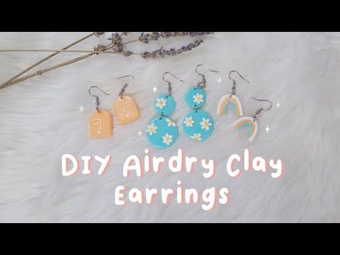 How to Make Polymer Clay Earrings - Sarah Maker