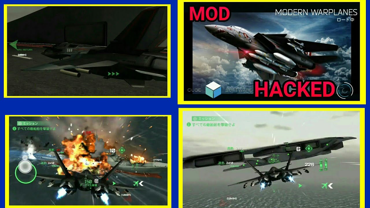 Modern Warplanes MOD HACKED APK YouTube