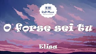 Elisa - O forse sei tu (Testo / Lyrics) Sanremo 2022