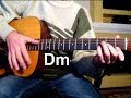 М. Круг - Водочку пьем - Тональность ( Dm ) Как играть на гитаре песню