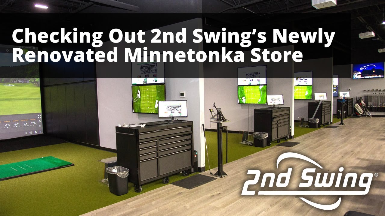 2nd Swing's Newly Renovated Store Tour Level Hitting Bays